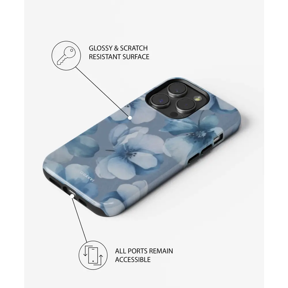 Floral Breeze Tough MagSafe phone case | QUAVVICASES