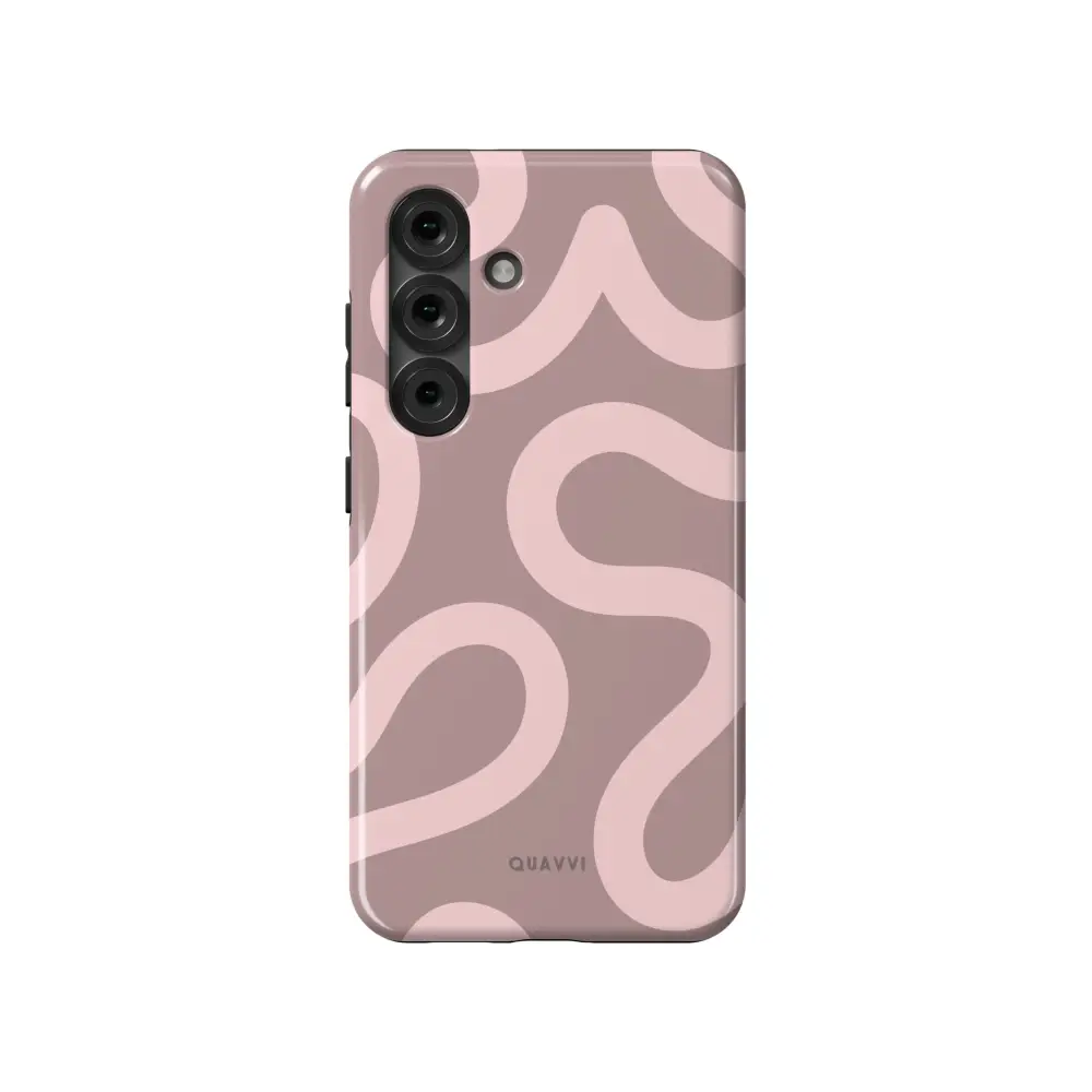 Rosy Twist Samsung Galaxy Phone case | QUAVVICASES