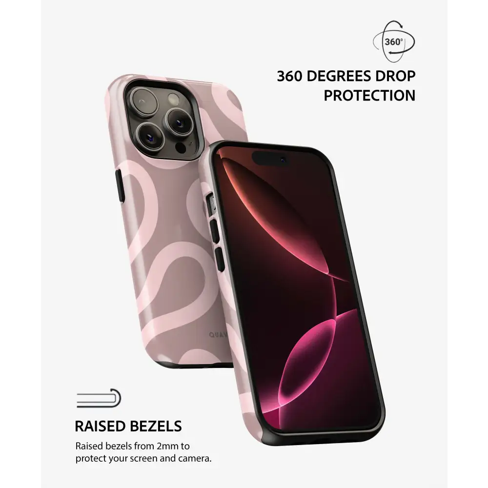Rosy Twist Samsung Galaxy Phone case | QUAVVICASES