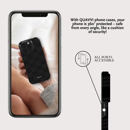 Quavvi Black-phone-case-tough-magsafe-shockproof-QUAVVICASES