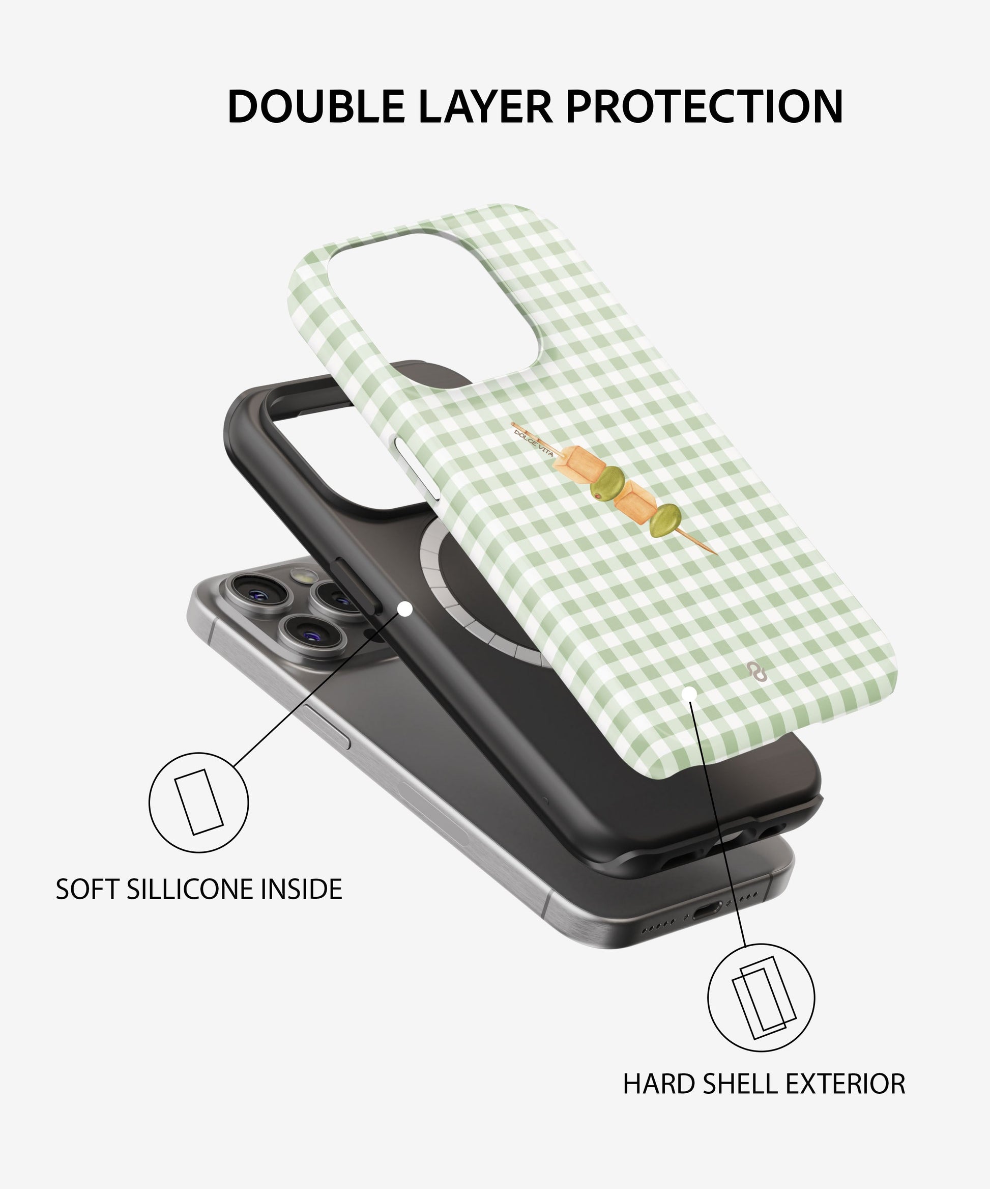 APERITIVO - Dual-Layer Shockproof Phone Case | QUAVVICASES