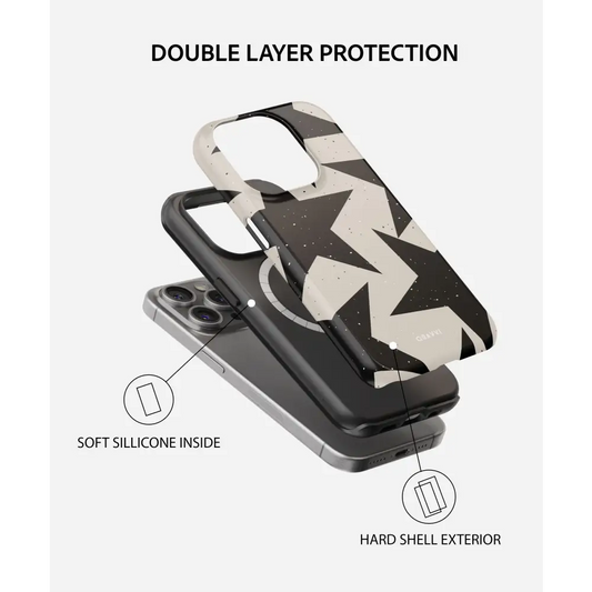 Celeste Shockproof Tough Phone case | QUAVVICASES