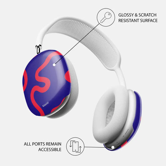 Crimson Coil Apple Airpods Max case | QUAVVICASES