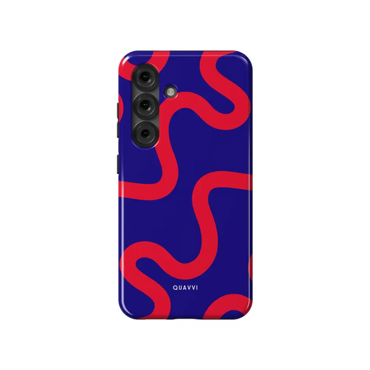 Crimson Coil Samsung Galaxy phone case | QUAVVICASES