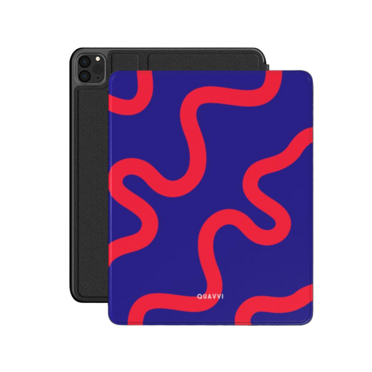 Crimson Coil - Protective iPad case | QUAVVICASES