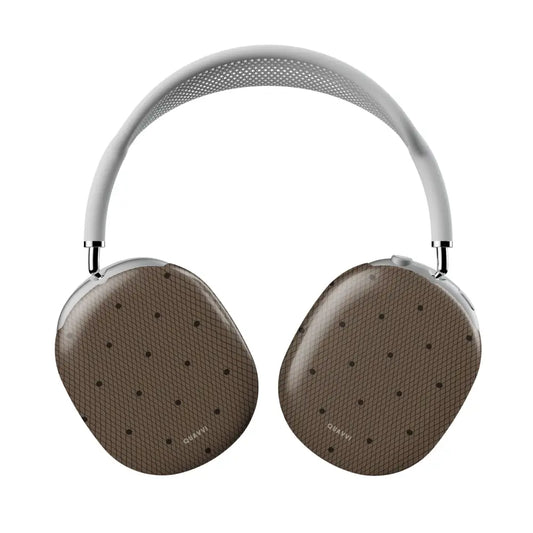DESIRE AIRPODS MAX brown white over ear headphones textured Tech Accessories