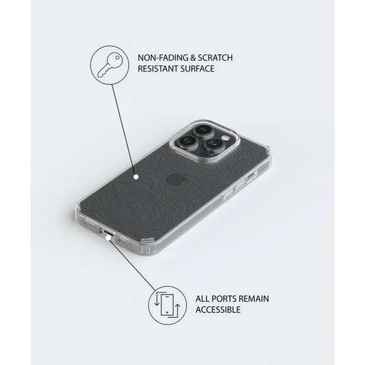 DIGITAL MAZE clear scratch resistant iphone case accessible Tech Accessories