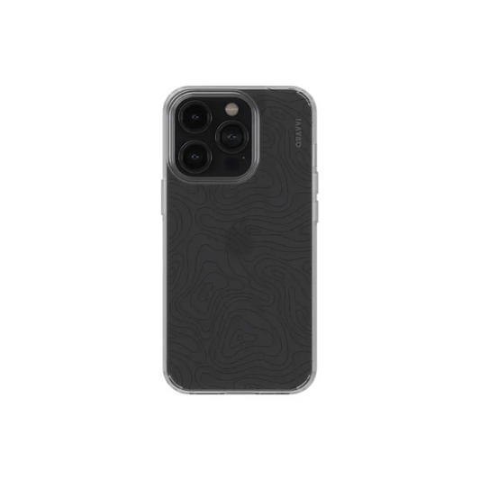 DIGITAL MAZE clear transparent smartphone case dark Tech Accessories