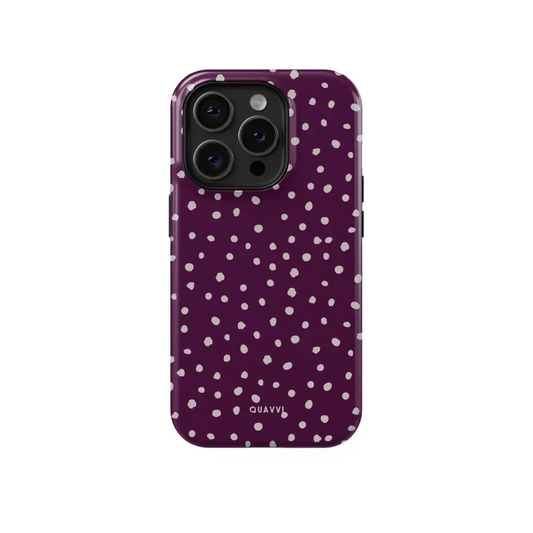 Dotty Shockproof Tough phone case | QUAVVICASES