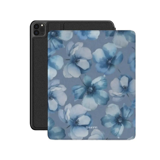 Floral Breeze Premium Vegan Leather Appple iPad case | QUAVVICASES