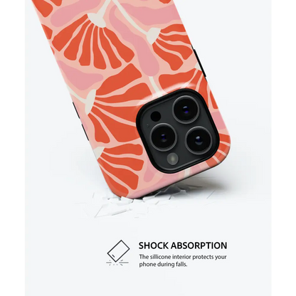 Flower Frenzy Tough MagSafe phone case | QUAVVICASES