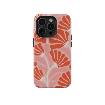 Flower Frenzy Tough MagSafe phone case | QUAVVICASES