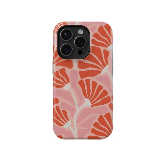 Flower Frenzy Tough MagSafe phone case | QUAVVICASES