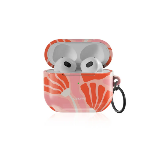Flower Frenzy Durable Protection for Apple All Airpods | QUAVVICASES