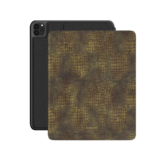 Gator’s Green Premium Vegan Leather Appple iPad case | QUAVVICASES
