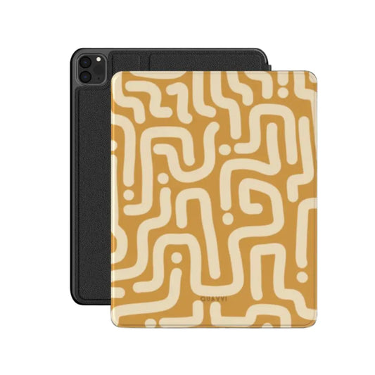 Honey Glee Premium Vegan Leather Appple iPad case | QUAVVICASES
