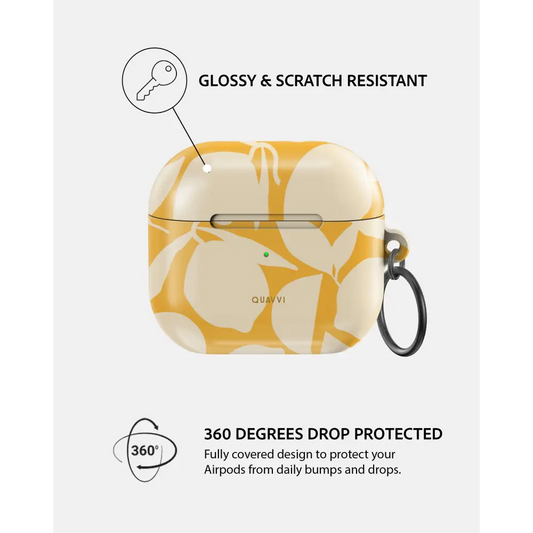 Lemon Please Durable Protection for Apple All Airpods | QUAVVICASES