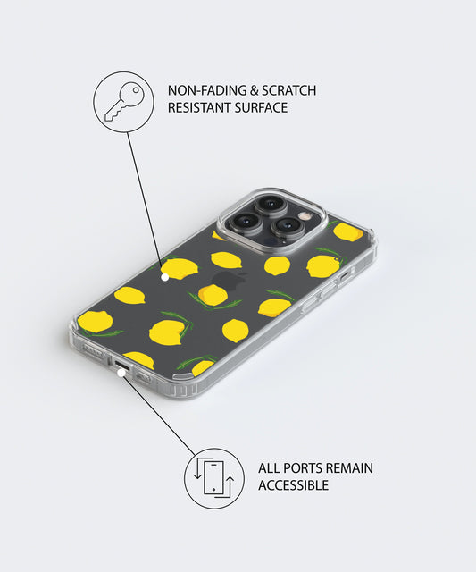 Lemonade - Shockproof clear phone case | QUAVVICASES