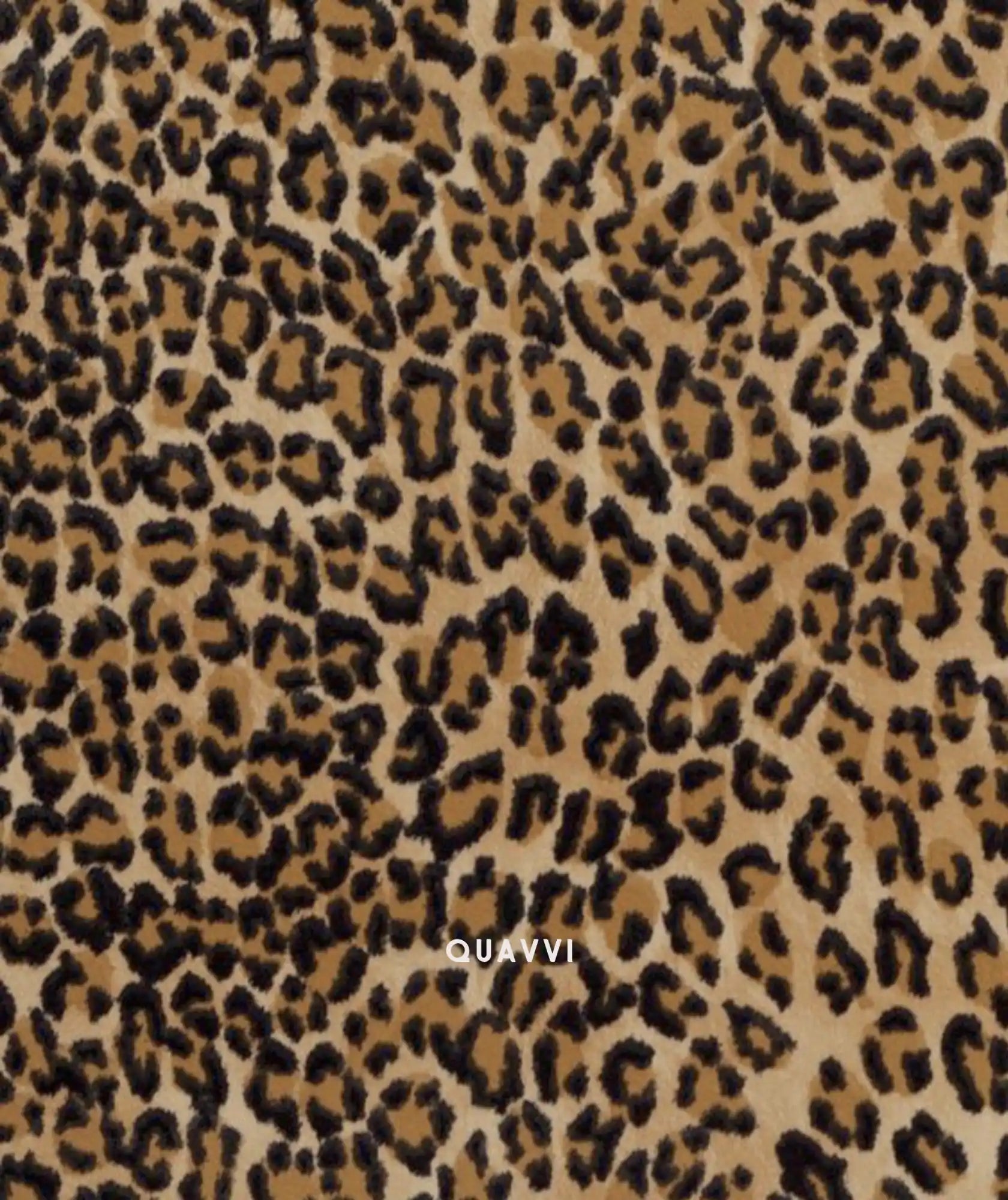 Leopard print pattern.