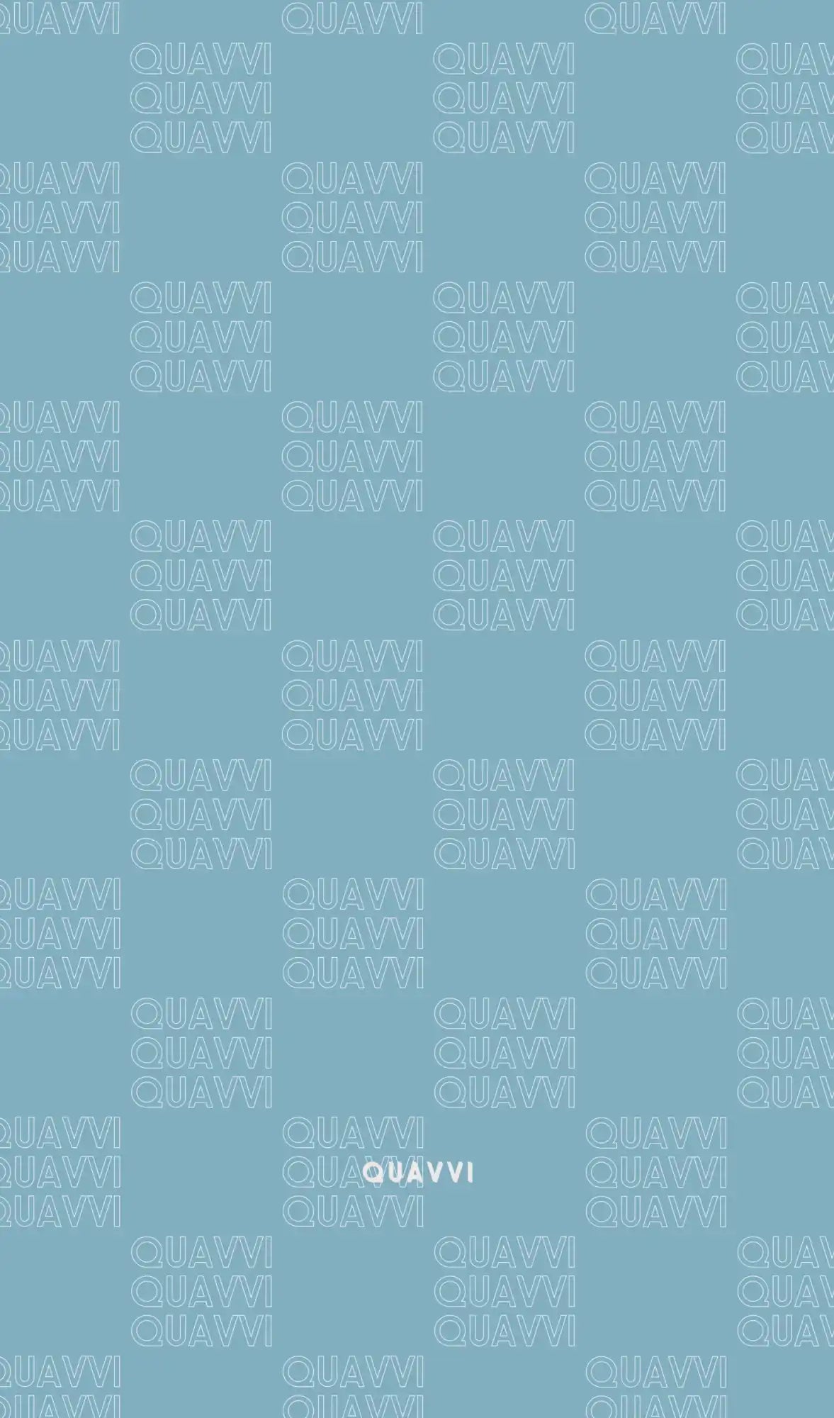 Light blue patterned background.