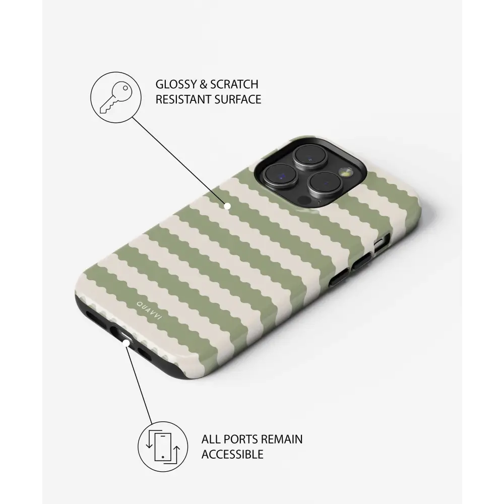 Pistachio Dream Tough MagSafe phone case | QUAVVICASES