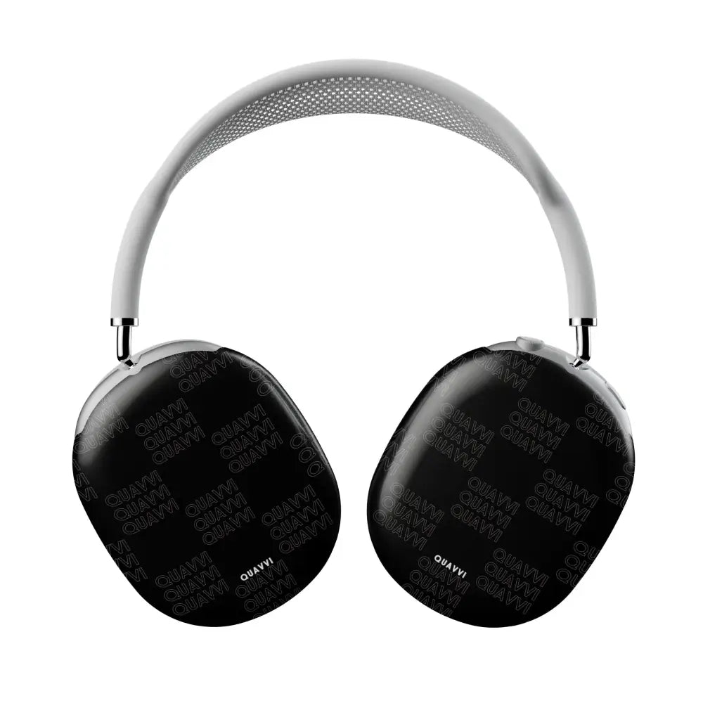QUAVVI BLACK AIRPODS MAX black white over ear headphones Tech Accessories