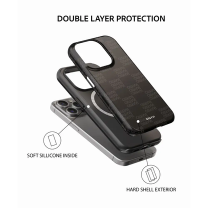 Quavvi Black Tough MagSafe phone case | QUAVVICASES