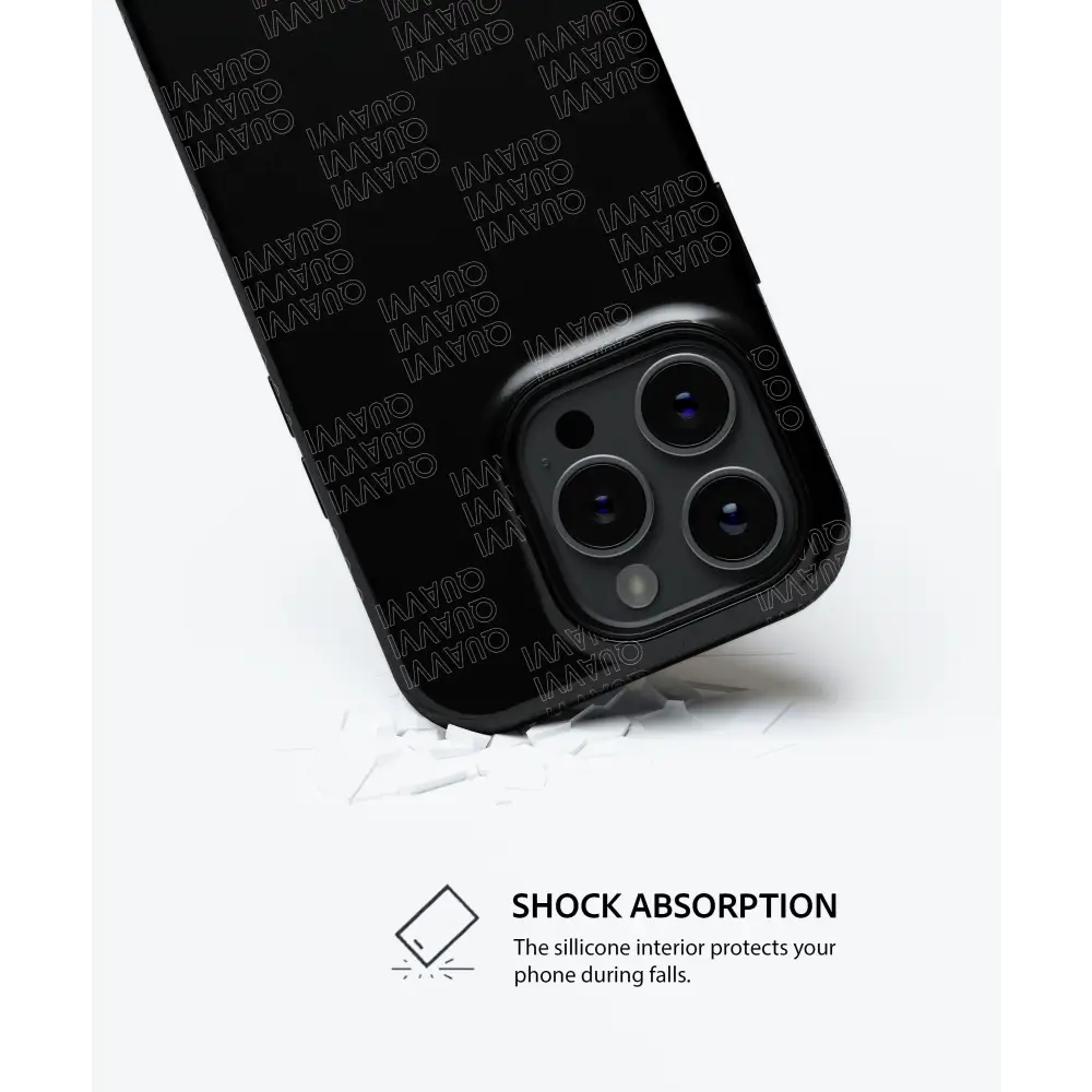 Quavvi Black Tough MagSafe phone case | QUAVVICASES