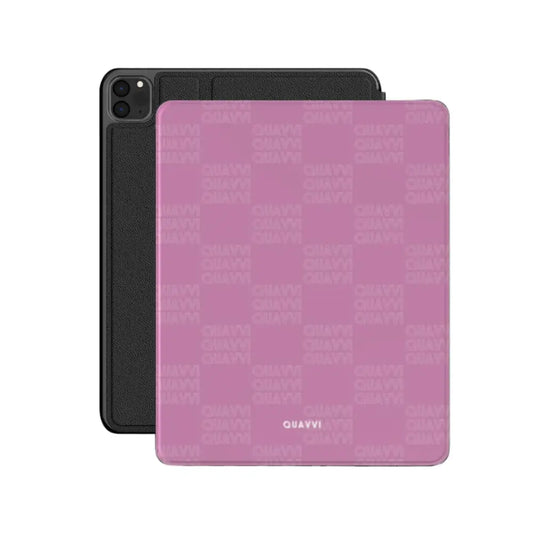 Quavvi Bubblegum Premium Vegan Leather Appple iPad case | QUAVVICASES