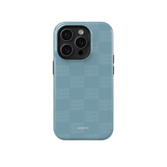 Quavvi Ice Blue Shockproof Tough Phone case | QUAVVICASES