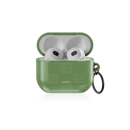 Quavvi Olive Durable Protection for Apple All Airpods | QUAVVICASES