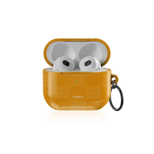 Quavvi Pumpkin Durable Protection for Apple All Airpods | QUAVVICASES