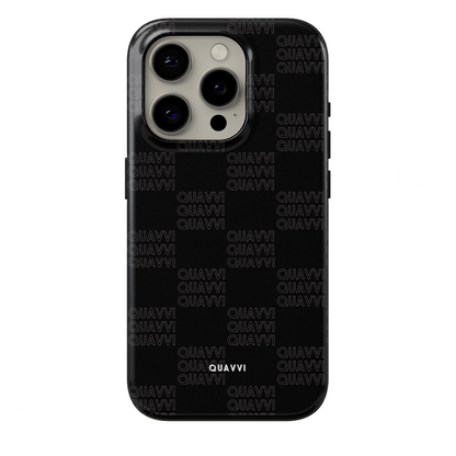 Quavvi Black-phone-case-tough-magsafe-shockproof-QUAVVICASES
