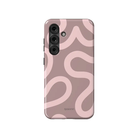 Rosy Twist Samsung Galaxy Phone case | QUAVVICASES