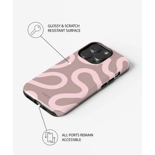 Rosy Twist Samsung Galaxy Phone case | QUAVVICASES