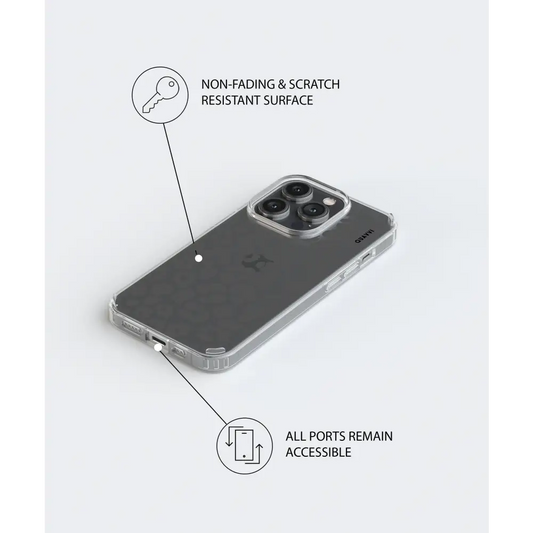 SAVANNA clear scratch resistant phone case allows Tech Accessories