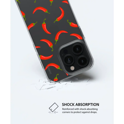 SPICE IT UP MAGSAFE clear phone case red chili Tech Accessories