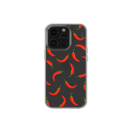 SPICE IT UP clear phone case red chili Tech Accessories