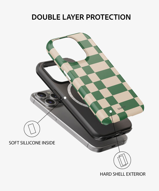 Square Court - Shockproof Tough phone case | QUAVVICASES