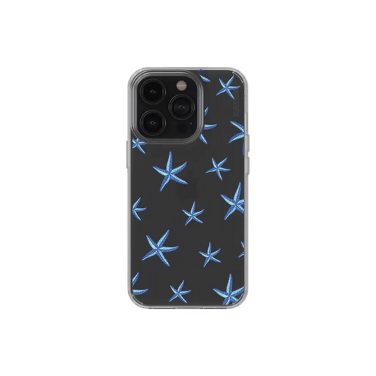 STELLA clear iphone case vibrant blue Tech Accessories