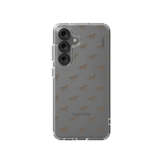 STORM RIDER SAMSUNG clear smartphone case pattern golden Tech Accessories