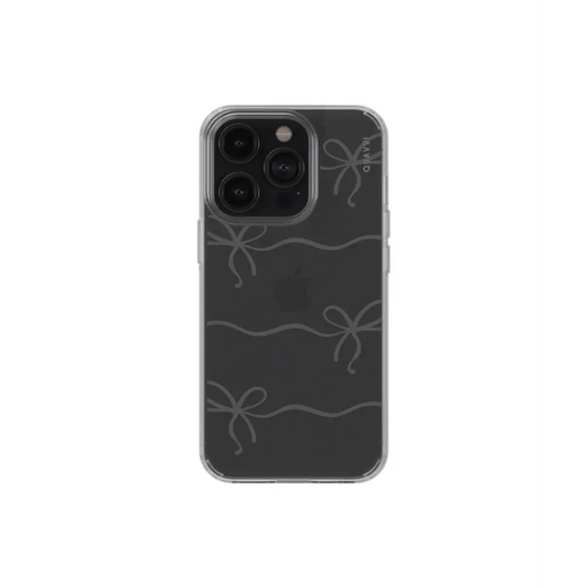 THE PERFECT GIFT dark transparent iphone case subtle Tech Accessories