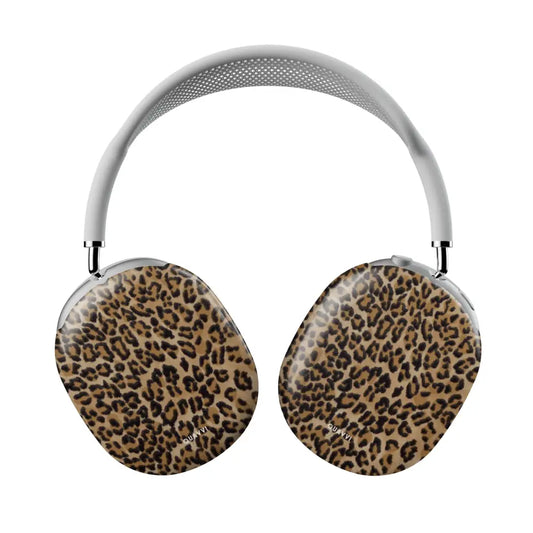 UNTAMED AIRPODS MAX leopard print over ear headphones Tech Accessories