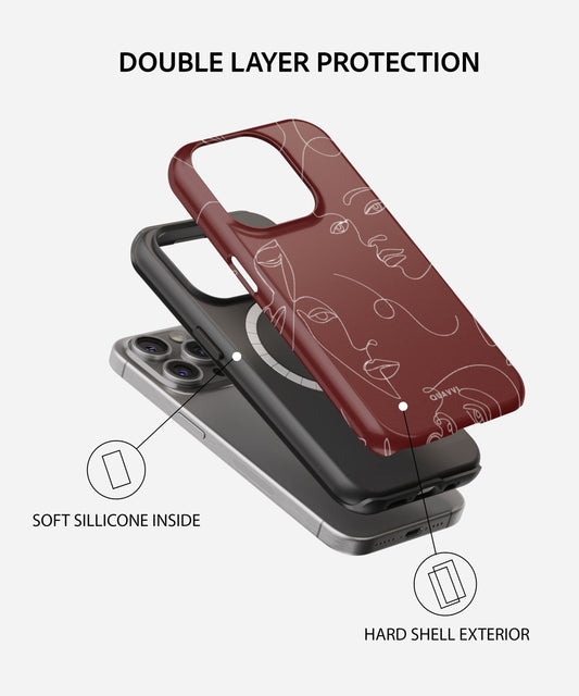 Visage - Shockproof Tough Phone case | QUAVVICASES