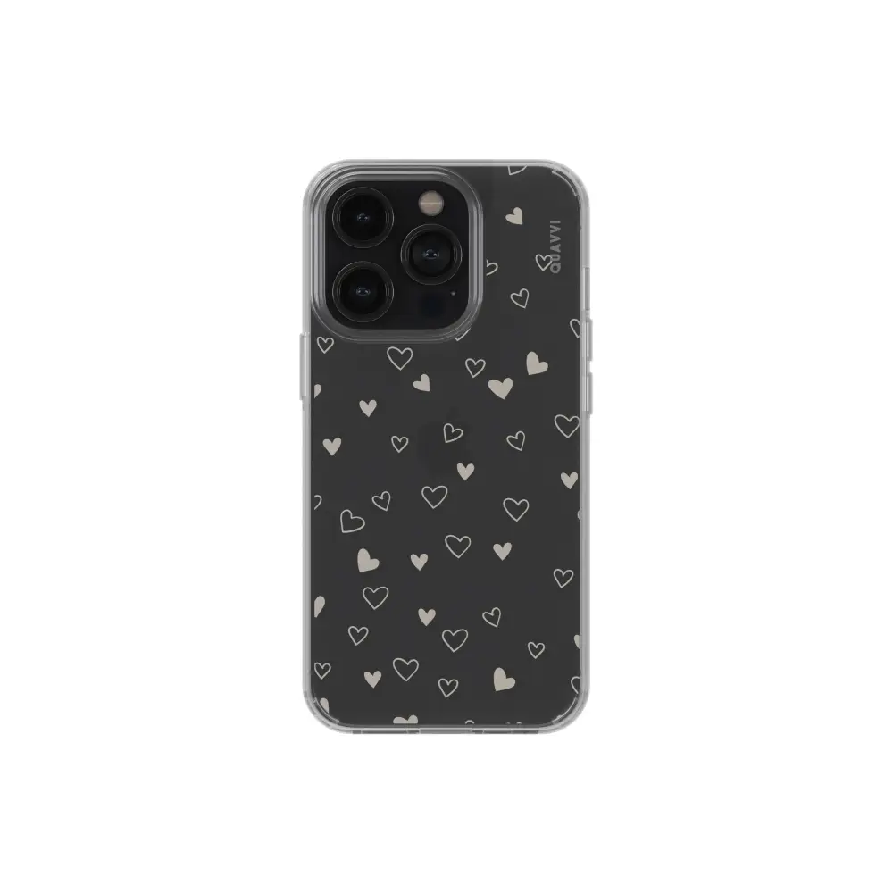 XOXO SAMSUNG black smartphone case white heart Tech Accessories