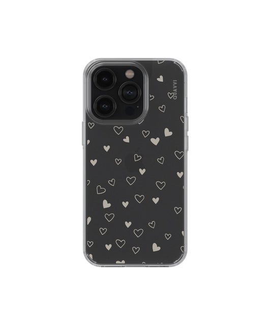XOXO - Shockproof clear phone case | QUAVVICASES